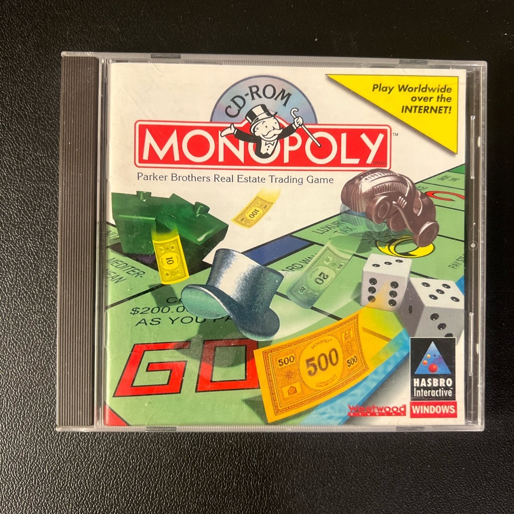 Monopoly (PC, 1995) Hasbro Interactive Windows Westwood Studios